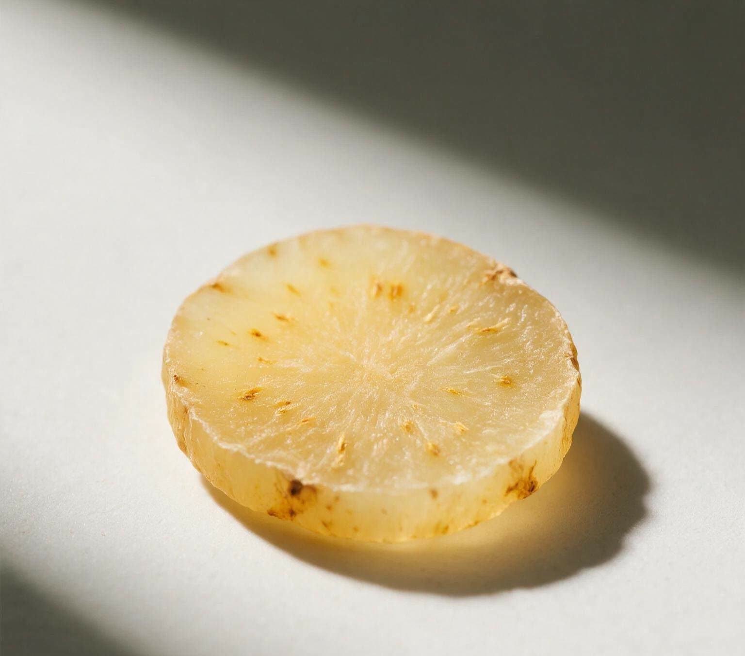 烘干后的黄精药材
